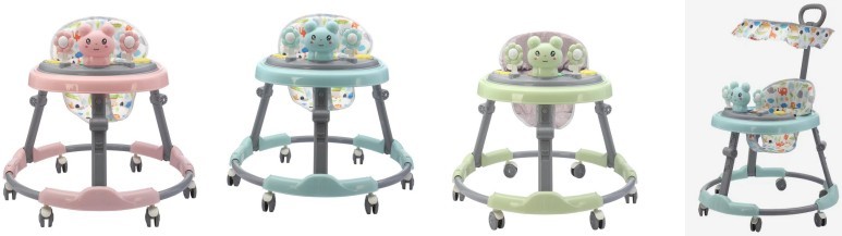 Lemoon V003 baby walker configurations